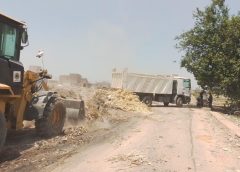 محافظ الغربية رفع 800 طن مخلفات وتراكمات بمنطقة جانب مستشفى الصدر بالمحلة