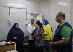 وكيل وزارة الصحة بالغربية تتفقد مستشفى السنطة العام
